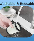 4 Pack HEPA Vacuum Filters For Milwaukee M12 0850-20 Cordless Vacuum Replacement filter being washed in sink