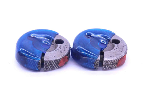 Tough As Nails Shop Ready Number 10 32 Unf 1 Thread Ring Gauge Go No Go Pitch Diameter with blue finish detail.