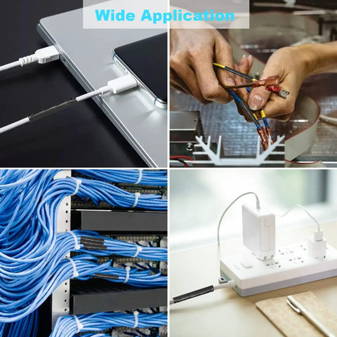 400 Pcs Wire Heat Shrink Tubing Kit With Adhesive Lined used in various wire applications and electronic devices