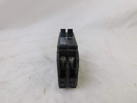 Duplex Tandem Circuit Breaker 30A and 20A, 1 Pole Replacement for Home Electrical Panels, front view, compact and DIY friendly