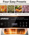 Control panel of Top Shelf Heavy Duty 12 Tray Food Dehydrator With 800W Dual Fan And 48H Timer for easy setting.