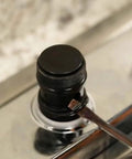 Close-up of a faucet being repaired with Rubber Faucet O Ring Kit 200 Piece 12 Size Assortment For Plumbing Seal Repair Resists Chemicals