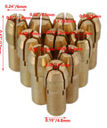Brass Collet Drill Chuck Set 0.5-3.2mm Range Fits Rotary Tools And Electric Drills 4.8mm Shank Dia 17mm Length Pack Of 10 For