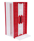 Foldable Plastic Transportation Pigeon Cage For Training And Racing 23.6 Inch Large Box With Three Access Doors and Ventilated Design