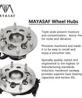 Front Wheel Hub Bearing Assembly Compatible With Chevrolet Colorado 2004 To 2008 RWD, GMC Canyon 2004 To 2008 RWD.