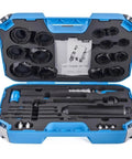 Universal Bearing Install Set For Cars TMFT24 TMFT36 Bearing Fitting Tool Kit in blue case with organized compartments