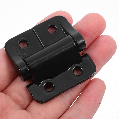 Torque Hinge For Kitchen Cabinets Yardenfun 1.8 Nm Black Zinc Alloy Cabinet Door Hinge Replacement With Adjustable Stop At Angle And Self Closing For Cabinet And Bathroom Cupboards held in hand