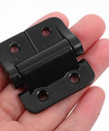 High Torque Cabinet Door Hinges SEWACC 1.8 Nm Black Zinc Alloy Closing Hinges for Kitchen and Home Cabinets on hand