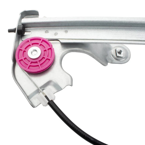 Close-up view of Rear Passenger Side Power Window Regulator With Motor Replacement For Ford F150 2004 2008 Crew Cab