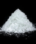 Ten Pound Fiberglass Reinforcement For Concrete And Mortar Mix, White Fibers For Seepage And Crack Resistance in a pile