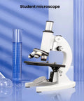 Kids High Power Microscope with 800X 1600X and 2500X Magnification ideal for school lab or homeschool. Easy to use microscope kit.