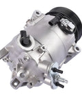 Heavy Duty AC Compressor Direct Bolt Replacement For Buick LaCrosse And Regal 2012 To 2016 2.4L Engine, detailed view of unit.