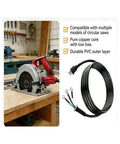 Heavy Duty Circular Saw Power Cord Replacement Part 95104L Built Damn Tough with 8.2ft copper cord for Skil saws.