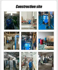 Portable Electric Polyurethane Spray System For PU Foam Insulation And Polyurea Coating in a busy construction site setting.