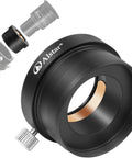 2 Inch To 1.25 Inch Telescope Eyepiece Adapter For 2 Inch Focusers And Filters, anodized aluminum with thumbscrew, side view