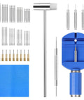 All In One Pro Grade Watch Repair Kit With Link Removal And Pin Removal Tools, Spring Bar Tool, Spare Pins, Bracelet Sizing Adjuster