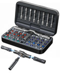 42 In 1 Magnetic Screwdriver Set With T Handle Ratchet S2 Steel Bits Pro Grade Precision Hand Tools in black case