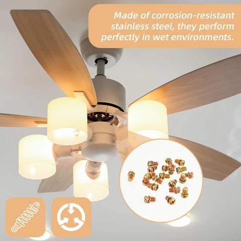 Rock Solid Copper Finished Ceiling Fan Blade Screws 20 Piece Set Of Heavy Duty Carbon Steel Phillips Bolts To Secure Loose Fans And Tighten Things Up Easy As Pie Right Now with fan in use.