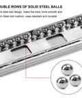 Soft Close Drawer Slides With Beefy Full Extension And Quiet Ball Bearing Rails Damping Thickened Guide For Silent Operation