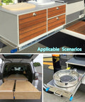 Heavy-Duty Locking Drawer Slides With Side-Mount Ball Bearing Rails Full Extension Track Glides For Cabinets And Cupboards 550mm 22in Length High Load Capacity Smooth Quiet Operation For Heavy Use in various applications.