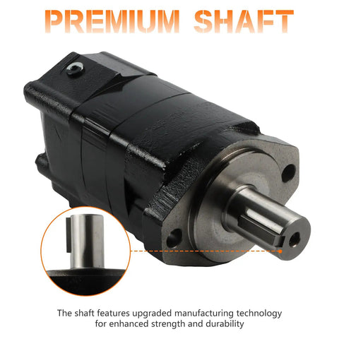 Beefy Heavy Duty Industrial Grade Hydraulic Gerotor Motor 1041025006 1041025 For Eaton Char Lynn 2000 Series Replacement Part With CW CCW Shaft Engineered For Long Life And OEM Quality