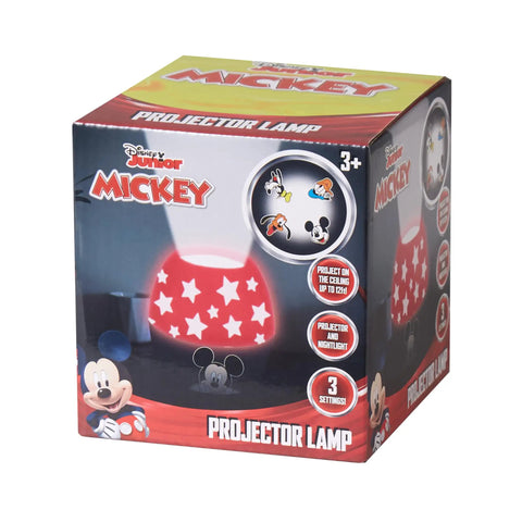 Box of Mickey Mouse Kids Lamp And Nightlight Scene Projector With Soft Glow Rotating Projections For Toddlers Bedroom Decor
