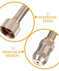 Portable High Temperature Steam Sprayer Nozzle Replacement For Car Wash And Garden Hose, Metal Short Spray Gun Attachment detail