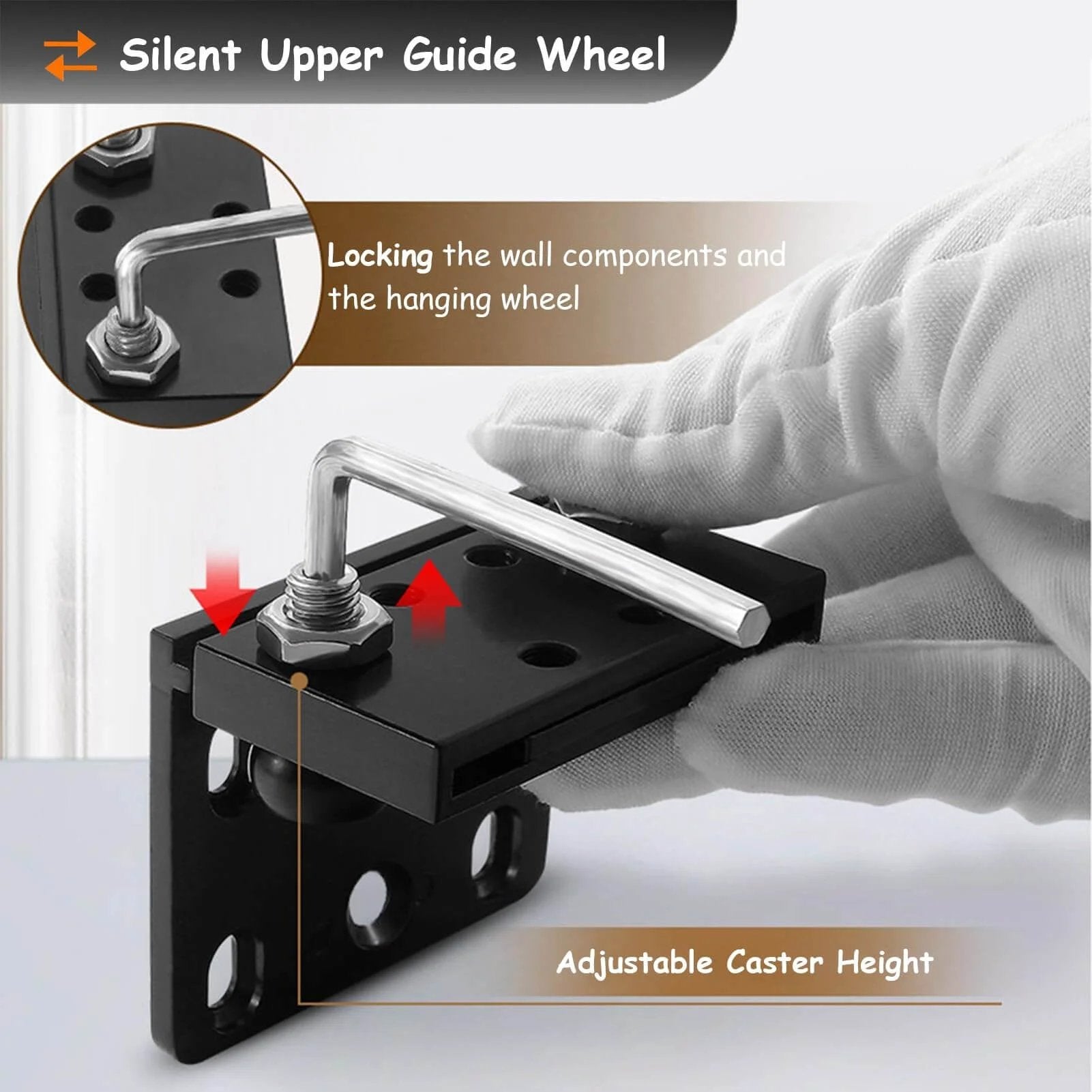 Hidden Sliding Mirror Door Kit for Quiet Convenience ✓
