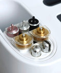 Tool Holder Insert For Cricut Maker Quick Swap Storage with drive housings and QuickSwap tips in a white organizer