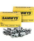 Sammys 8038957-50 DSTR Vertical Threaded Rod Anchor For Steel Structures With Electro Zinc Finish Built To Last Against Corrosion Easy Install No Pre Drill Required Pack Of 50