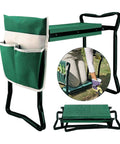 Garden Kneeler Seat With Upgraded Thick Kneeling Pad And Large Tool Pouch Foldable Stool Supports Up To 330 Lb