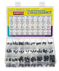Electrolytic Capacitor Kit With 24 Inline Aluminum Caps, Ranging From 0.1uF To 1000uF And 10V 16V 25V 50V, storage case view