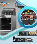 Extrusion Interface Board Replacement For 3D Printer P2S Compatible PCB Adapter Circuit Board Kit with tools displayed