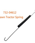 Extension Spring For Deck Lift Linkages, Heavy Duty Replacement Part 732-04612 With Premium Tensile Steel, lawn tractor use