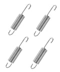 Tough As Nails Stainless Steel Recliner Springs Replacement 4 Pack Furniture Upholstery Repair Kit, 92mm metal springs.