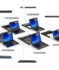 Level Up Your Data Center Game With This Top Shelf 19 Inch LCD KVM Console Packing A Snappy 16 Port VGA KVM Switch, Built In Rack Mount Keyboard, Touchpad And Crisp Screen For Rock Solid Server Management.