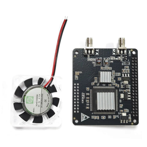 Radioberry HF SDR Transceiver Hat For Raspberry Pi 4 With AD9866 12 Bit Broadband Modem Ham Radio SDR Card and cooling fan