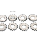 Gear Cutter Set For Milling Machines, 8 Piece Pro Grade Beefy High Speed Steel Involute Gear Milling Tools, 14.5 Degree, 55mm And 22mm Shank Options, Durable Cutters For Precision Gear Work.