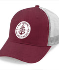 Breathable Yacht Style Trucker Hat For Women And Unisex, Lightweight All Day Comfort With Anti Sweat Band, front view