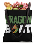 Dragon Boat Racing Paddler Tote Bag For Dragonboating Fans And Crew Members Dope Gear For Men And Women filled with groceries