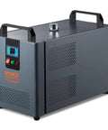 Badass Chill On Tap With This Heavy Duty Industrial Water Chiller Tuned For Co2 Laser Cutters And Engravers Up To 100W Gray unit with digital display.