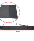 Large Sword Carry Bag With Shoulder Strap For Katana Samurai Bokken, Thick Canvas Base, Dimensions 50in by 5.1in