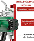 Pro Grade Circular Saw Guide Rail For 12 Inch Saw Base Aluminum Alloy Precision Base Guide, adjustable clamping mechanism.