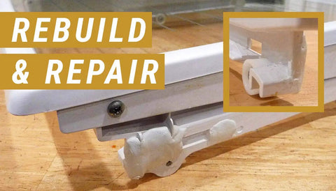 Repaired surface using Two Part Marine Grade Epoxy Adhesive Paste For Heavy Duty Bonding In Dry Wet And Underwater All Weather Conditions 4 Lb Kit In Two Cans Off White Bonds Fiberglass Concrete Metals Glass Ceramic And Rubber Indoors Or Outdoors