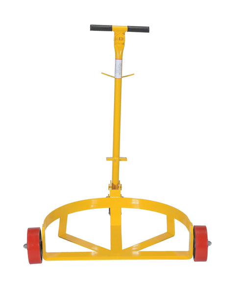 Heavy Duty Steel Low Profile Drum Dolly With Wear Resistant Polyurethane Wheels 1200 Lb Capacity Rugged Barrel Loader Moves Heavy Barrels Like A Champ For Any Warehouse