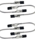 Four Pack Soldering Helping Hands With Dual Clips For PCB And Electronics Adjustable Gooseneck Soldering Holders Handy Flexible Wire Clamps