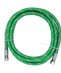 Heavy Duty Silicone Steam Hose For Irons, 9.8 Ft Middle Pressure, Green, Lightweight, High Temperature Resistant