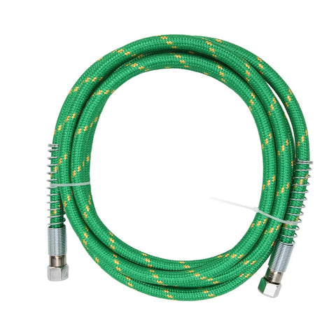 Heavy Duty Silicone Steam Hose For Irons, 9.8 Ft Middle Pressure, Green, Lightweight, High Temperature Resistant