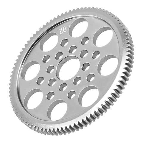 Metal 48P 92T Spur Gear For Sakura D4 1/10 RC Drift Cars AWD Or RWD Belt Drive Upgrade