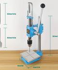Leather Hole Puncher Hand Punching Machine Manual Press For DIY Leather Crafting, Punch Holes And Forming